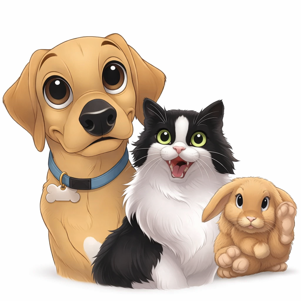 Cuadro Personalizado de Mascota con Luz LED